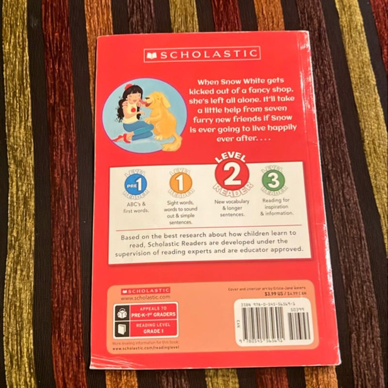 Scholastic Reader Level 2: Flash Forward Fairy Tales: Snow White and the Seven Dogs