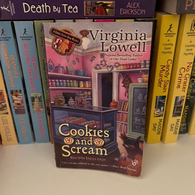 Cookies and scream cookie cutter shop mystery 5