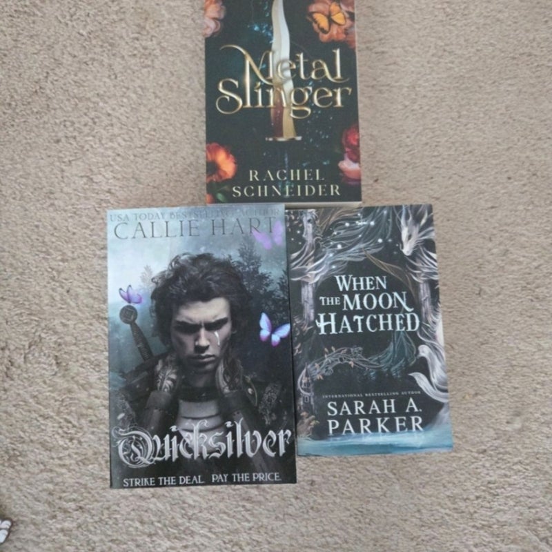 Indie out of print booktok bestseller adult fantasy romance collectible books