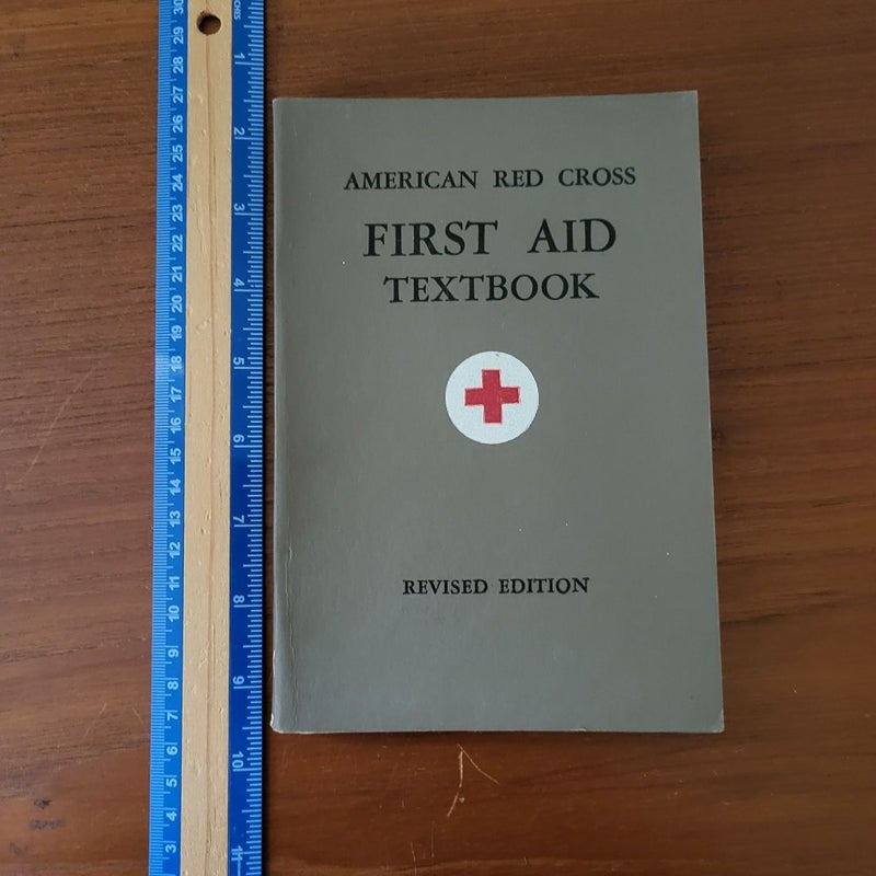 American Red Cross First Aid Textbook WW2 1945