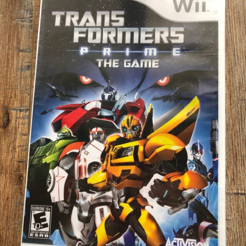Transformers Prime: The Game - Nintendo Wii (NEW/SEALED)