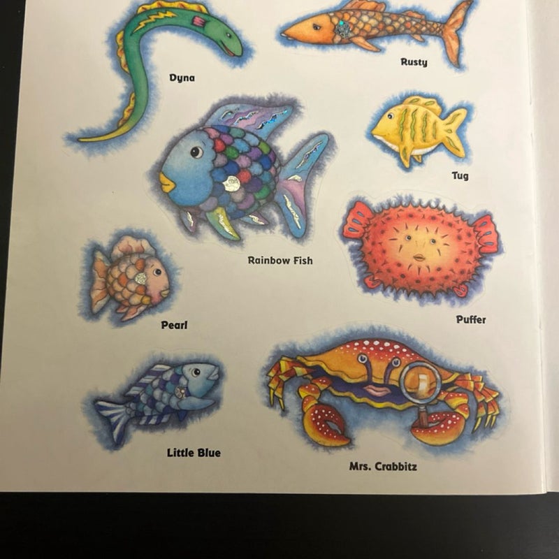 Rainbow Fish and Friends The Coral Reef Coloring Storybook