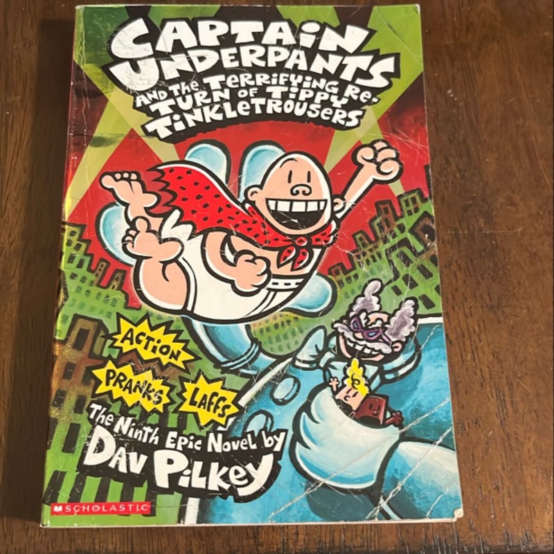 Captain Underpants and the Terrifying Return of Tippy Tinkletrousers
