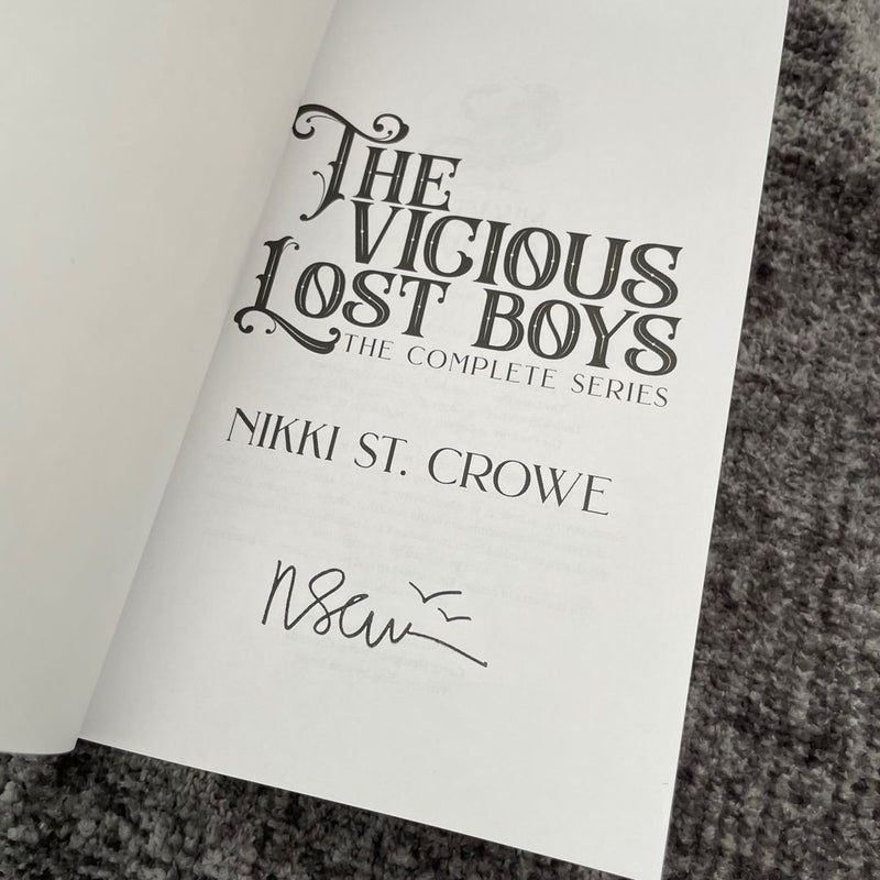 The Vicious Lost Boys Omnibus Special Edition by Nikki St. Crowe 