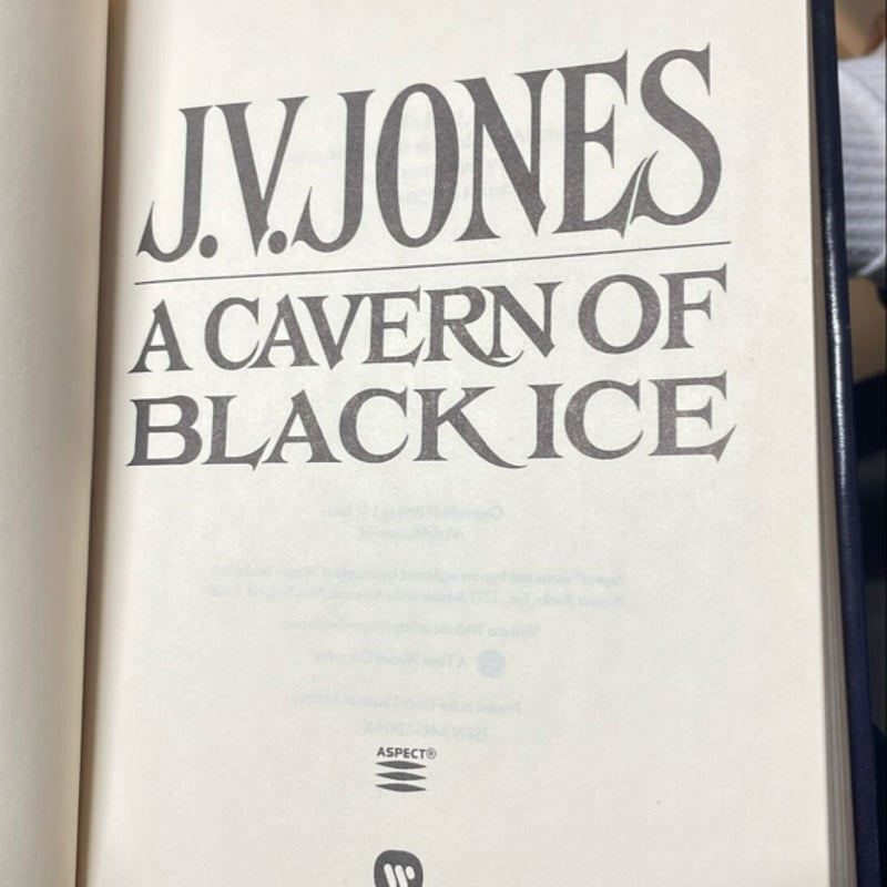 A Cavern of Black Ice