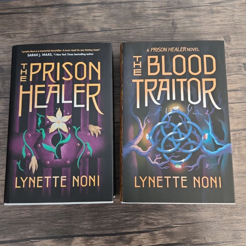Signed Fairyloot Editions The Prison Healer and The Blood Traitor