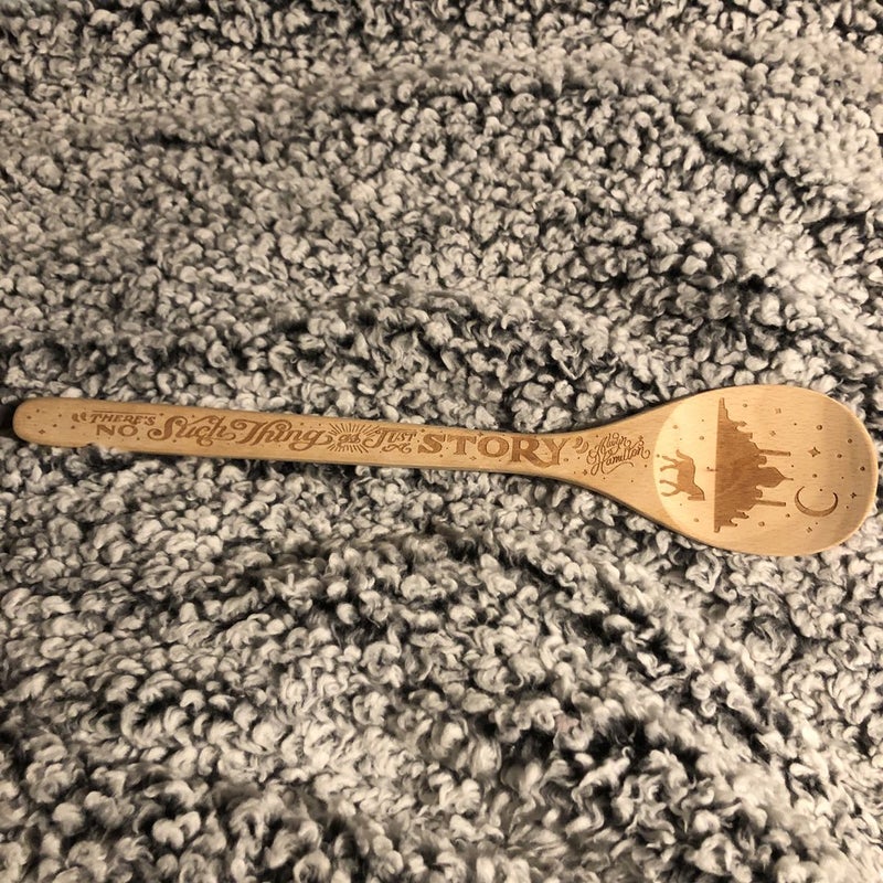 Rebel Of The Sands Decorative Wooden Spoon