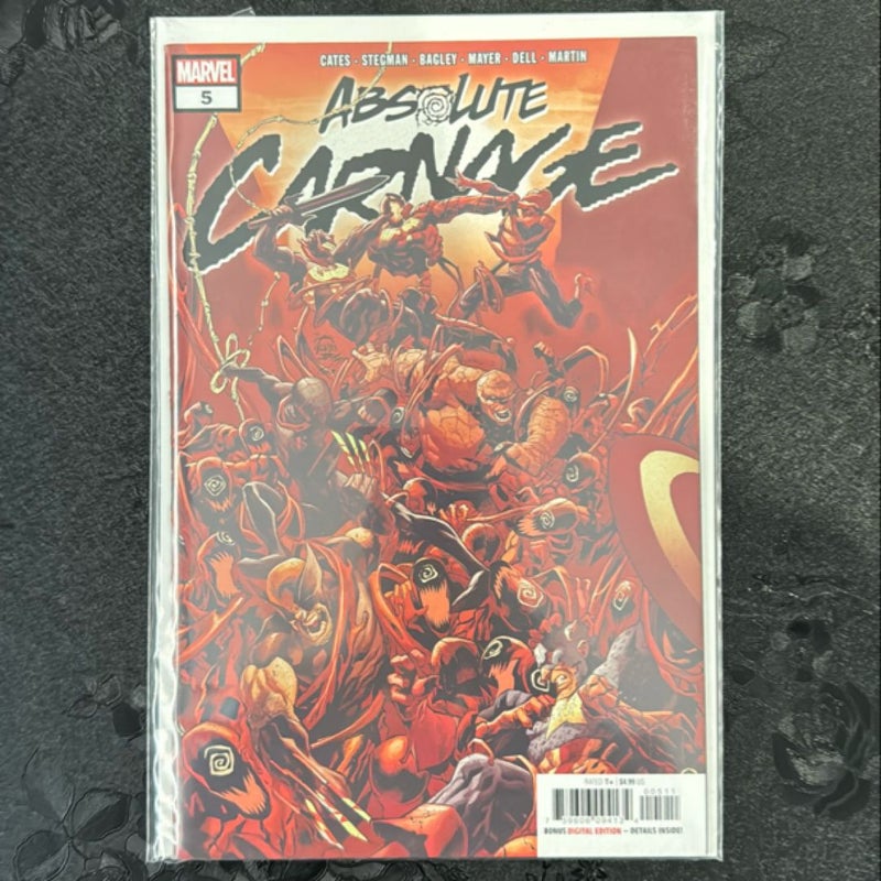 Absolute Carnage # 5 Marvel Comics