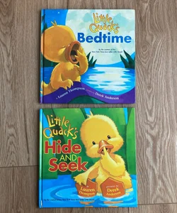 Bundle of (2) Little Quack Hardcover Books