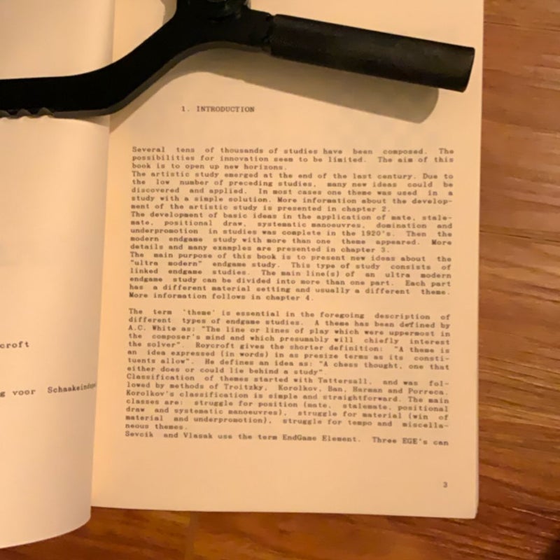 The Ultra Modern Endgame Study