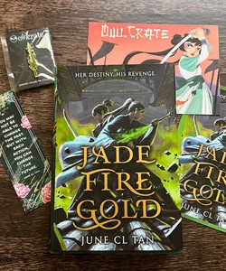 Owlcrate Special Edition of Jade Fire Gold with Pin