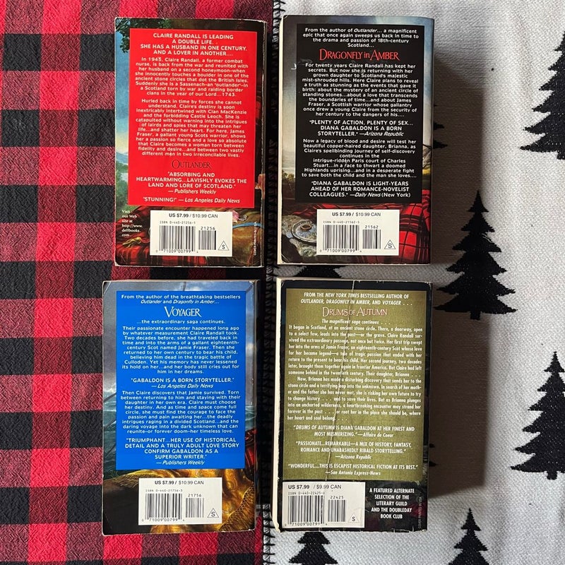 Outlander Series BUNDLE 1-4 {Original Covers}