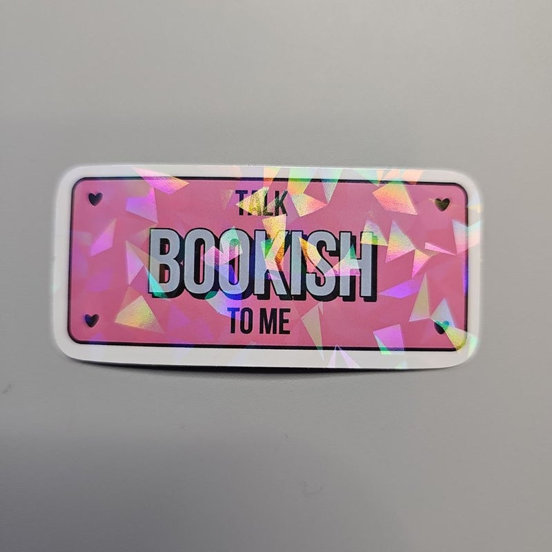 Holographic Book Lover Sticker Bundle