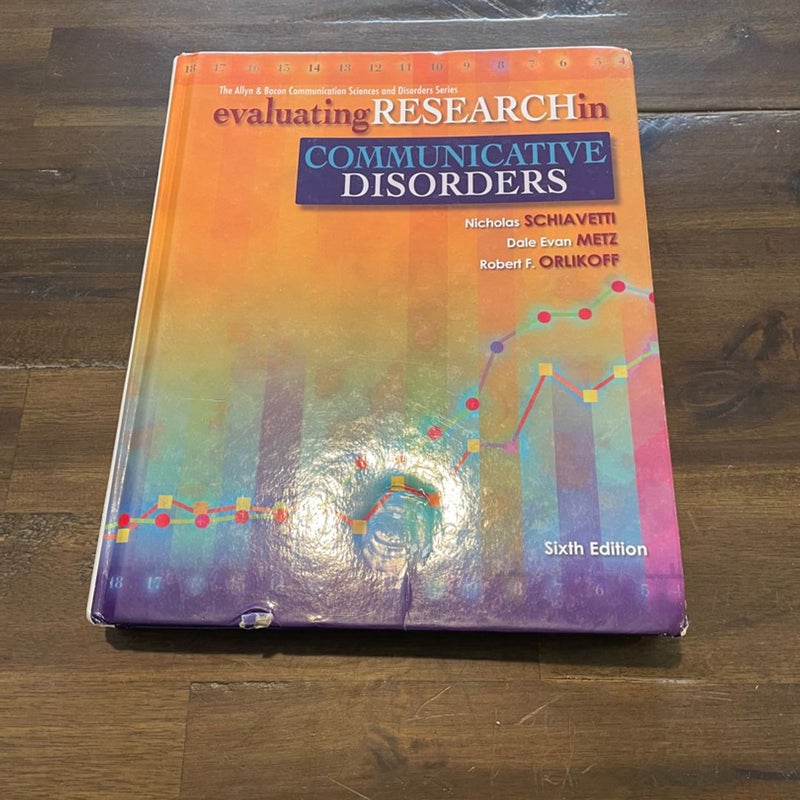 Evaluating Research in Communicative Disorders