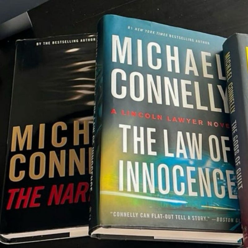 Michael Connolly hardcover two book bundle!