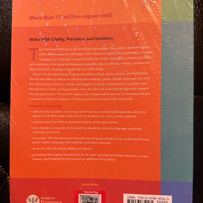 Publication Manual of the American Psychological Association