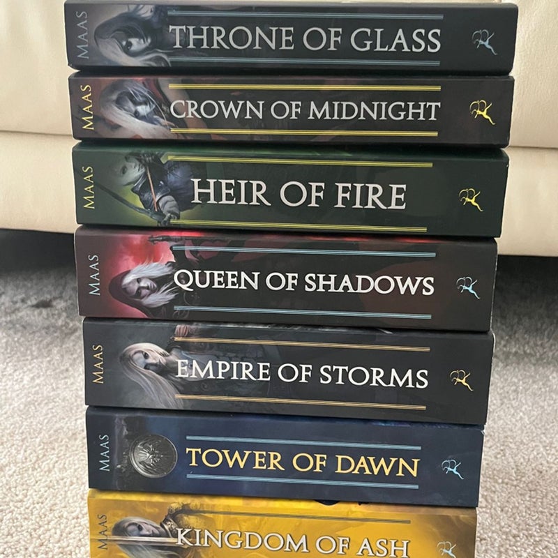 Throne of Glass Original Covers Paperback Set