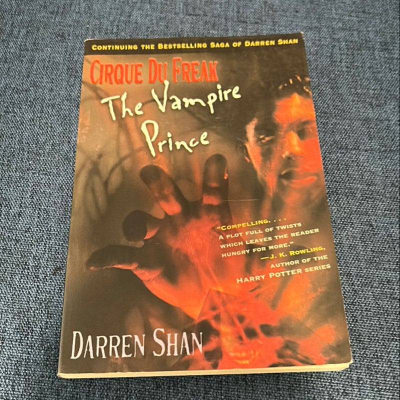 The Cirque du Freak: the Vampire Prince