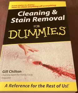 Cleaning and Stain Removal for Dummies