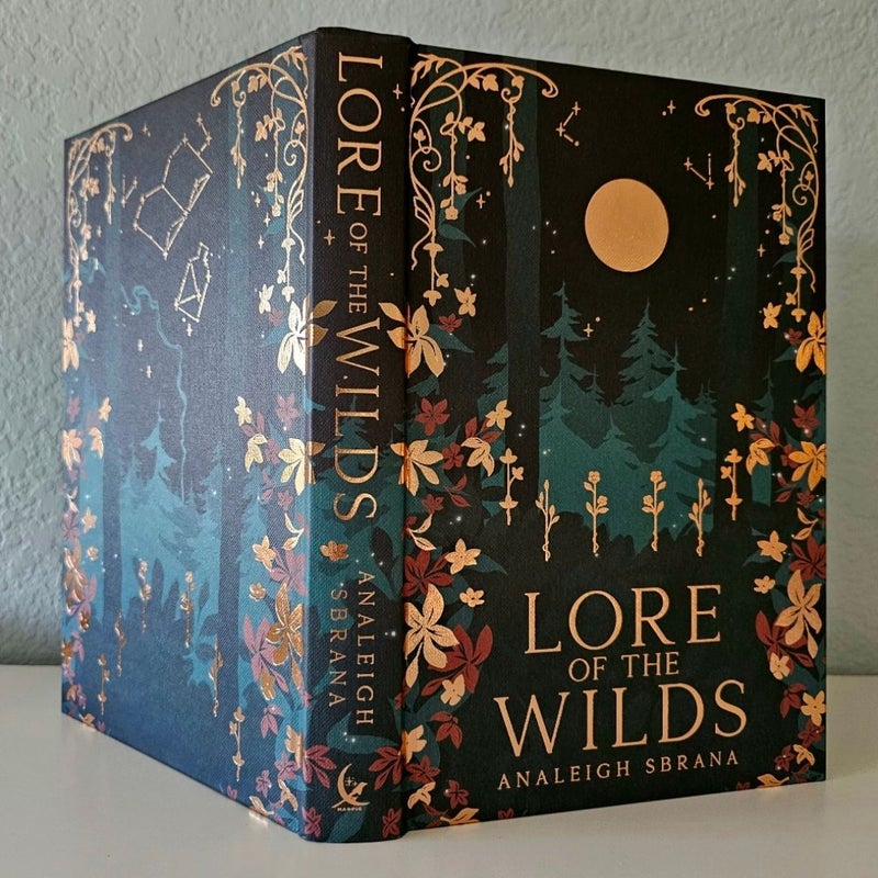 Lore of the Wilds SIGNED by Analeigh Sbrana Fairyloot Edition NEW Romantasy