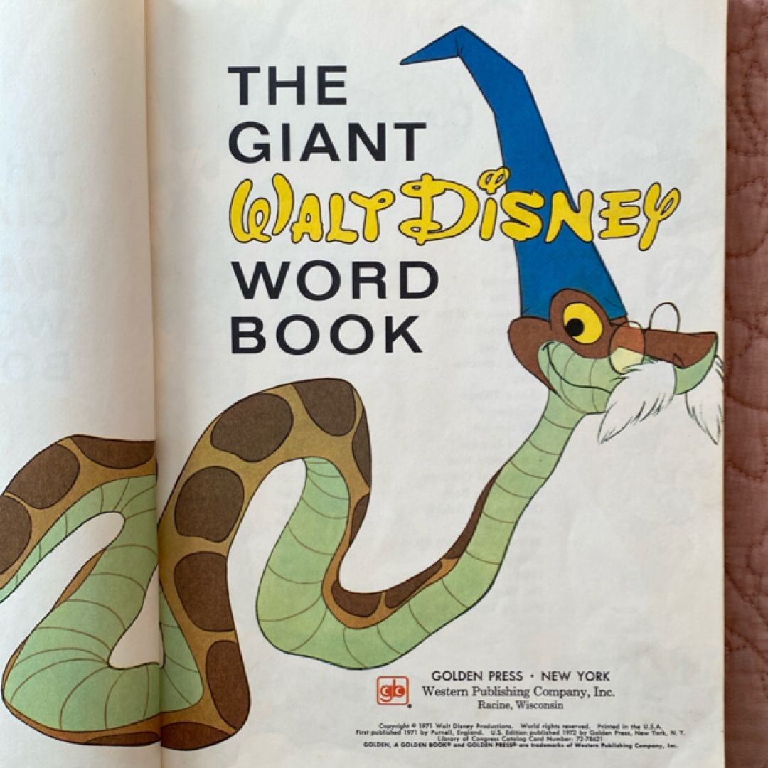 giant-walt-disney-word-book-by-western-publishing-company-incorporated