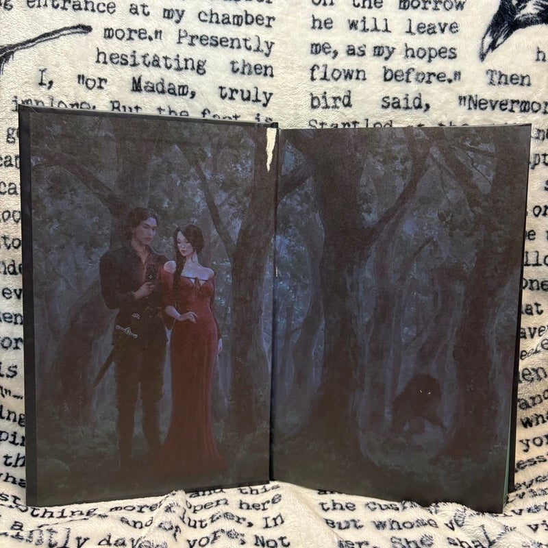One Dark Window: Fairyloot Edition (slight end paper damage, see all photos)