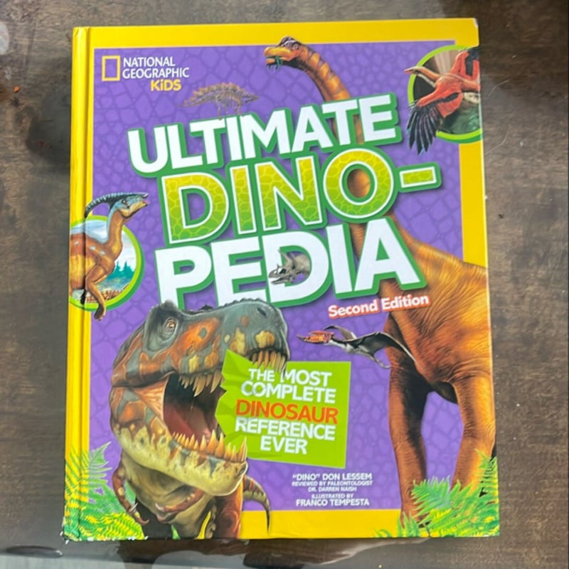 National Geographic Kids Ultimate Dinopedia, Second Edition