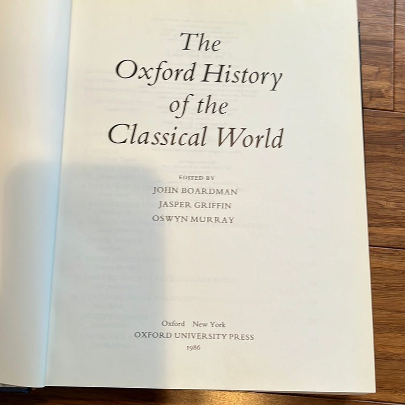 The Oxford History of the Classical World
