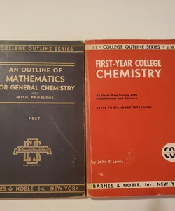 Set of chemistry books