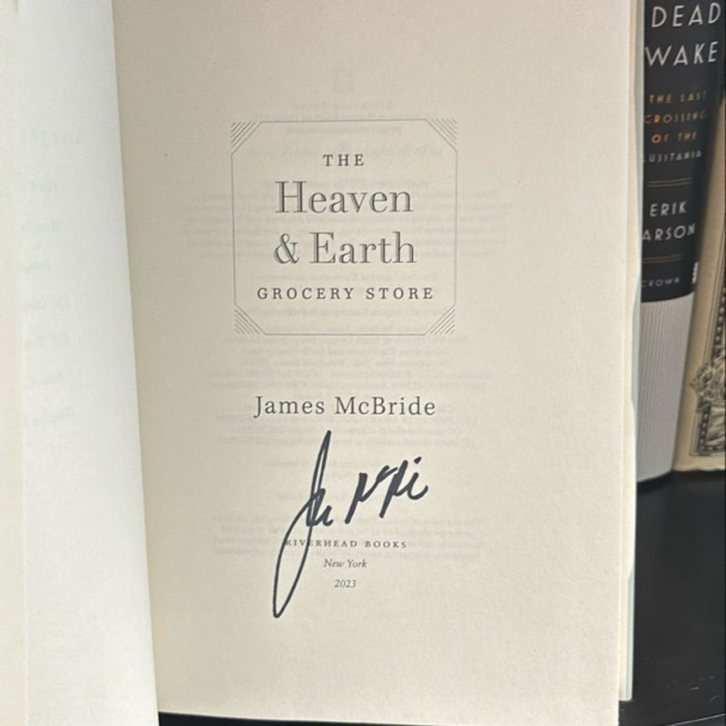 The Heaven and Earth Grocery Store (signed copy)