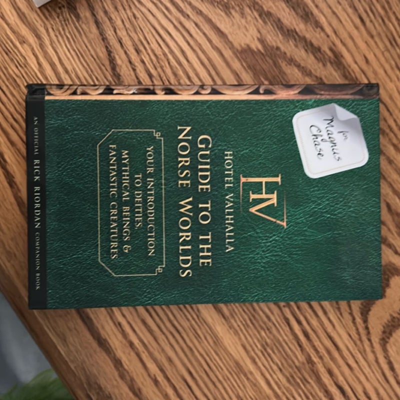For Magnus Chase: Hotel Valhalla Guide to the Norse Worlds (an Official Rick Riordan Companion Book)