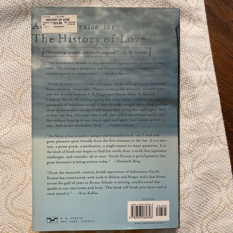 The History of Love