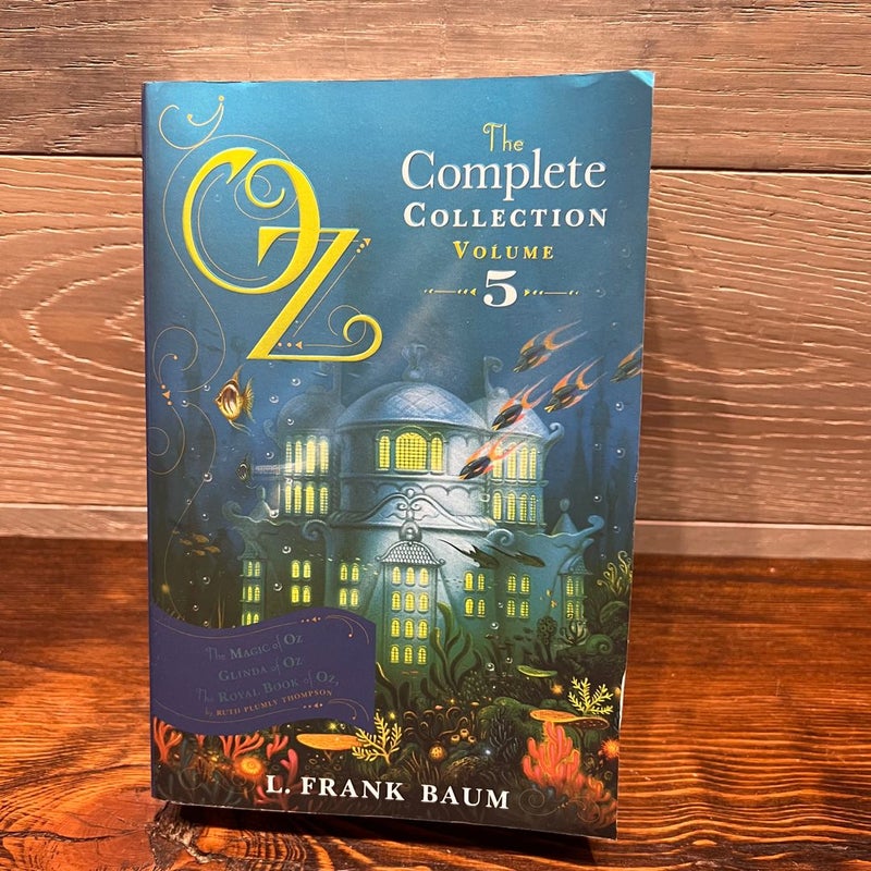 Wizard of Oz Complete Collection by L. Frank Baum Volume 1, 2, 3, 4, 5 Paperback