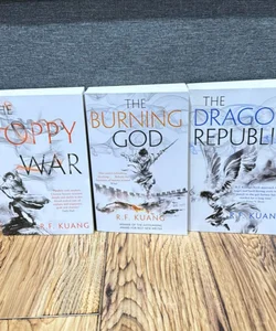 The Poppy War, The Burning God, The Dragon Republic