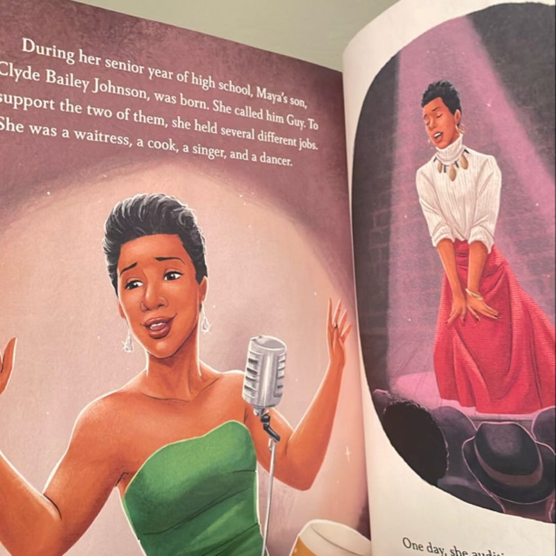 Maya Angelou: a Little Golden Book Biography