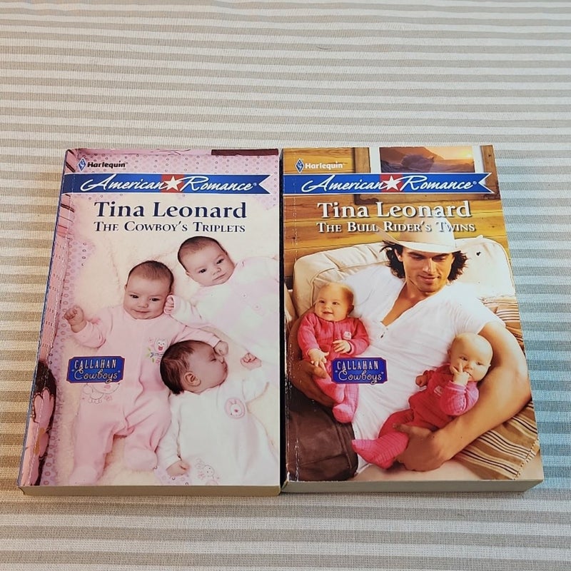 Tina Leonard book lot