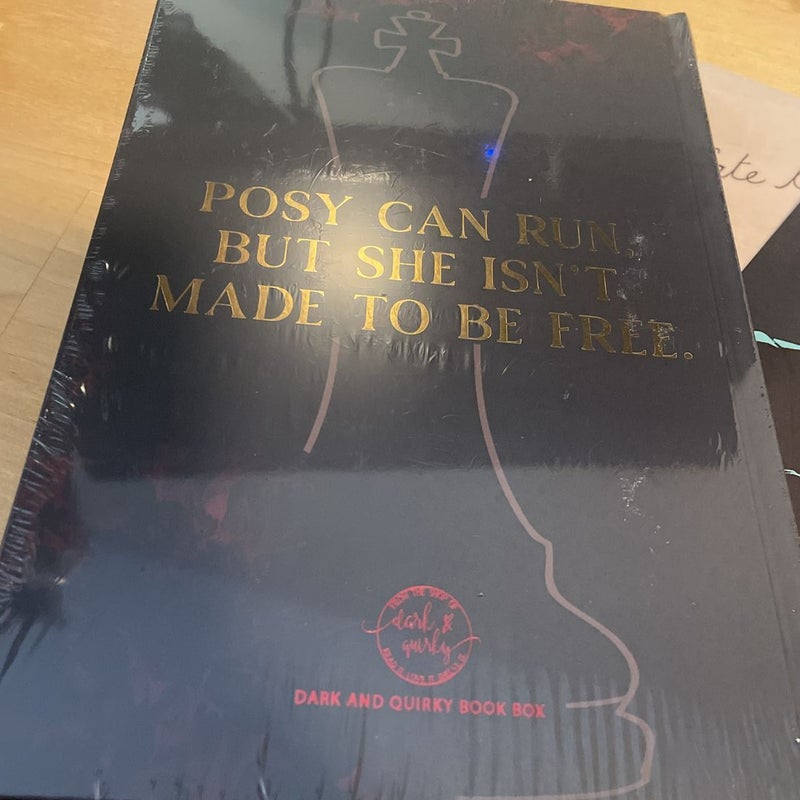 Run Posy Run by Cate C. Wells w/ Art Print (Dark & Quirky)l