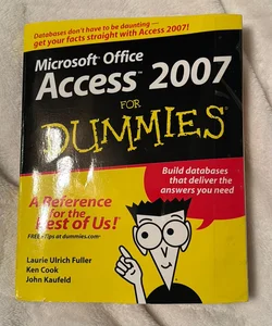 Access 2007 for Dummies