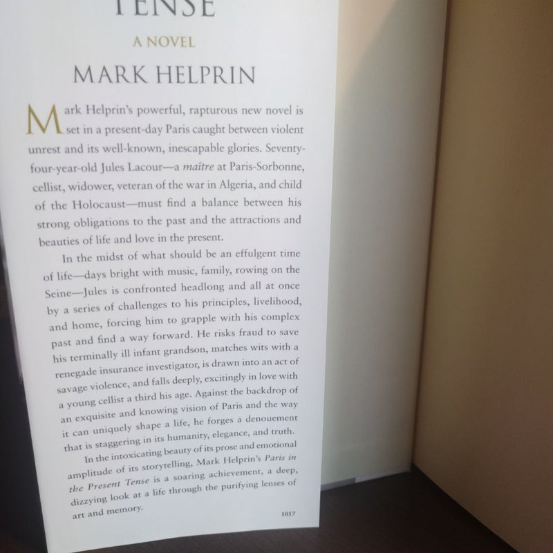 Paris in the Present Tense
