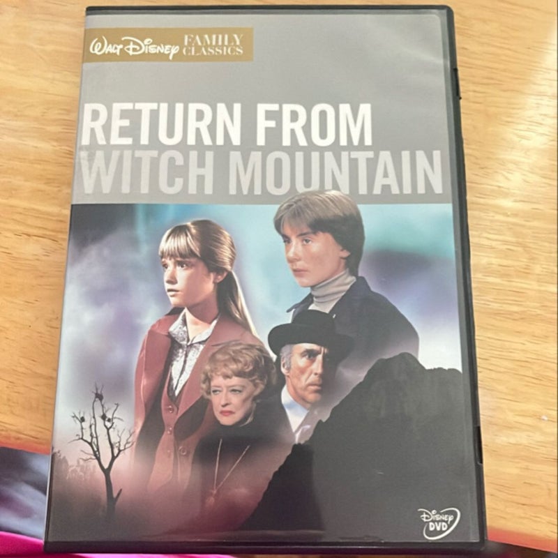 Return From Witch Mountain DVD