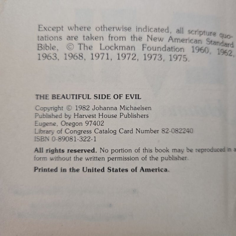The Beautiful Side Of Evil