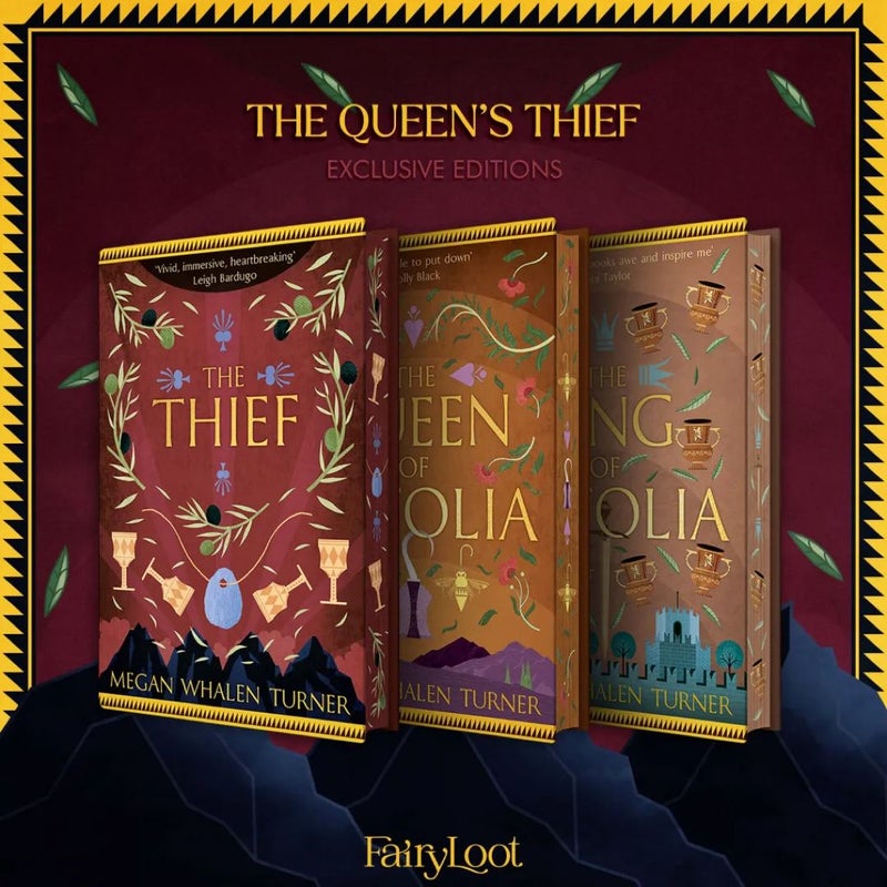 The Queen’s Thief Fairyloot Editions