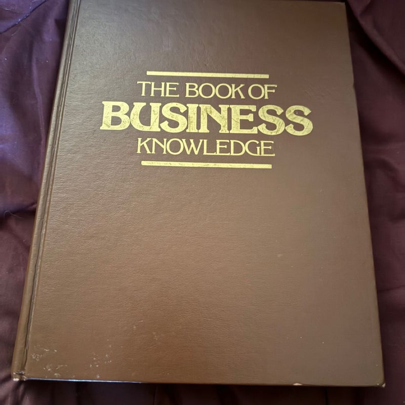 The Book of Business Knowledge vintage