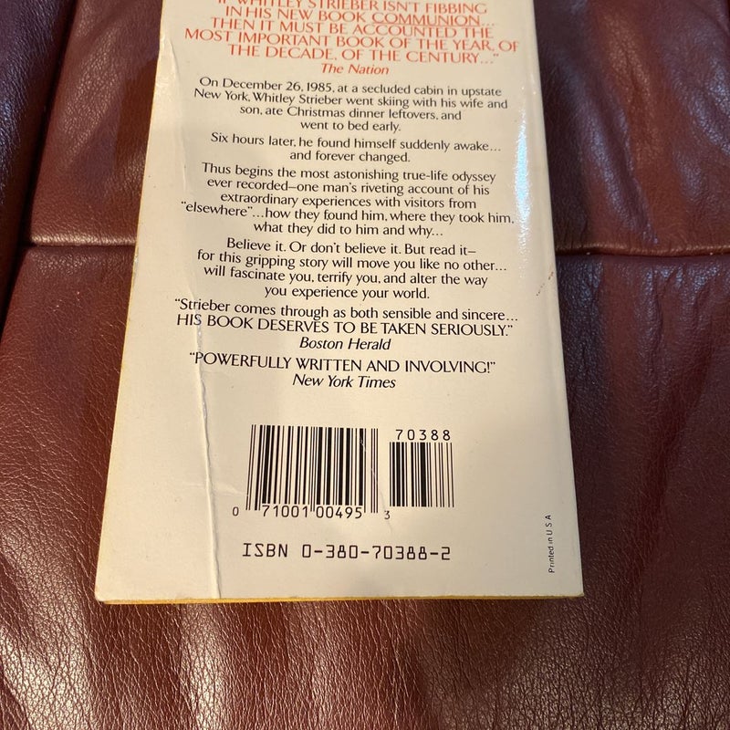 Communion a True Story  