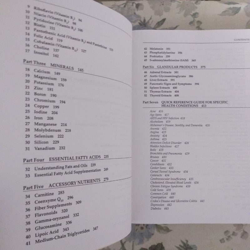 Encyclopedia of Nutritional Supplements