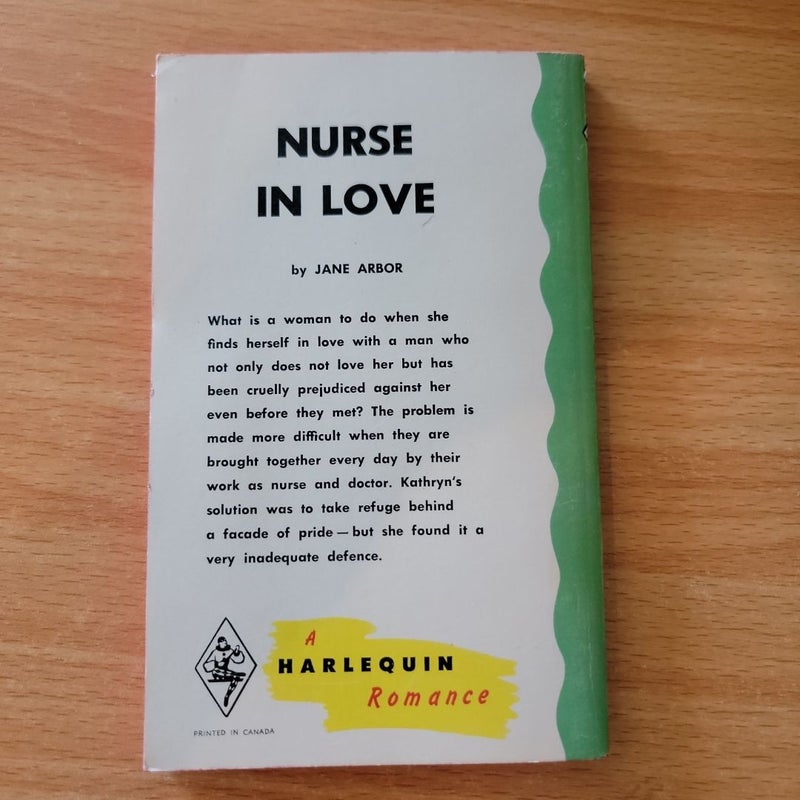 Nurse in Love (1953 Harlequin Romance)