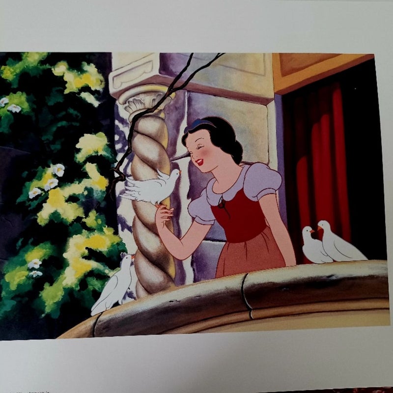 Snow White and the Seven Dwarfs Lithographs 