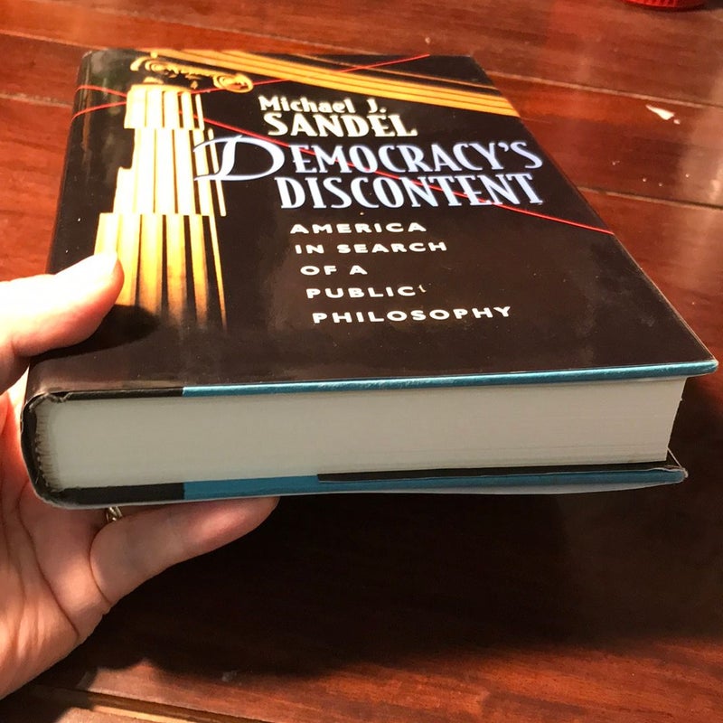 2rd printing * Democracy's Discontent CC