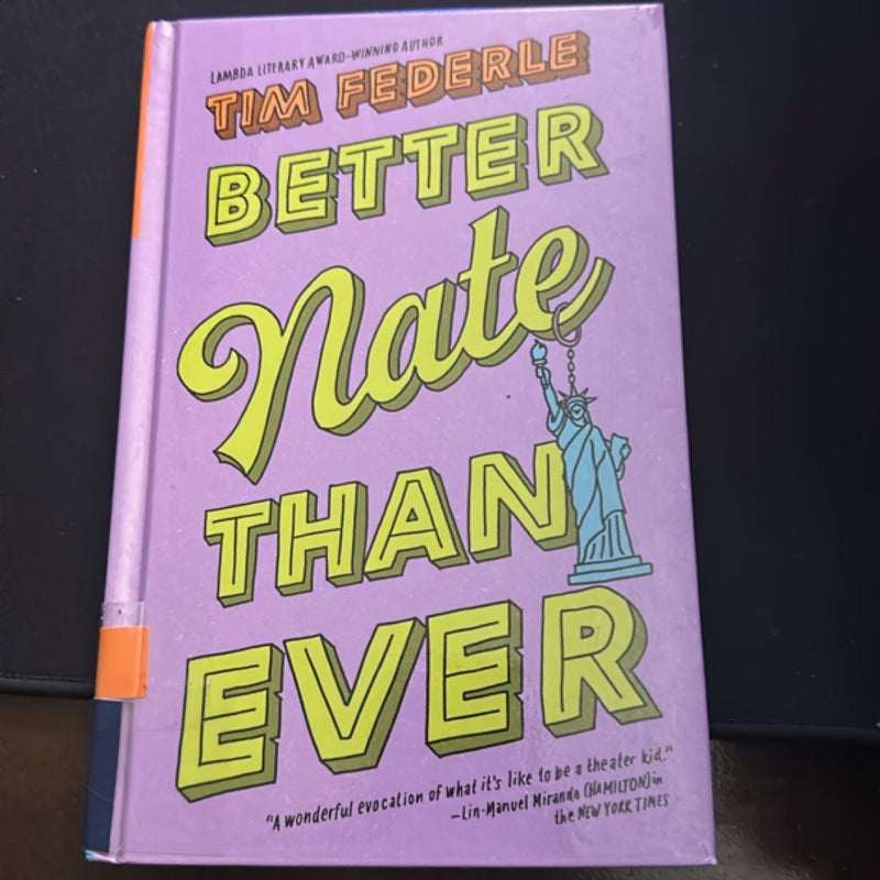 Better Nate Than Ever