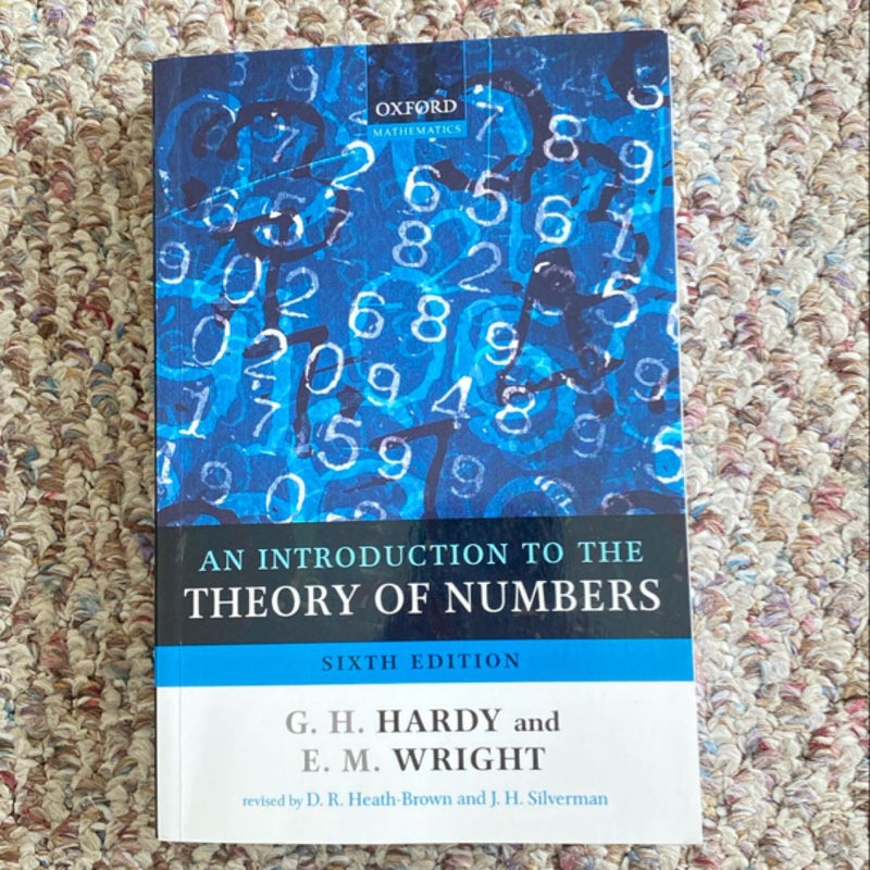 An Introduction to the Theory of Numbers